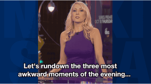 Explaining your blind date to your BFF.