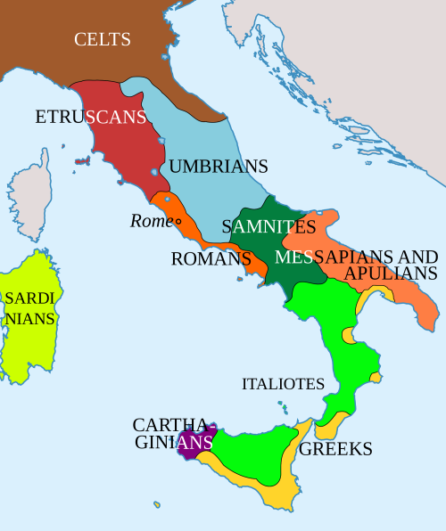 Ancient peoples of ItalyThe future of the southern Italian peninsula was shaped by the different peo