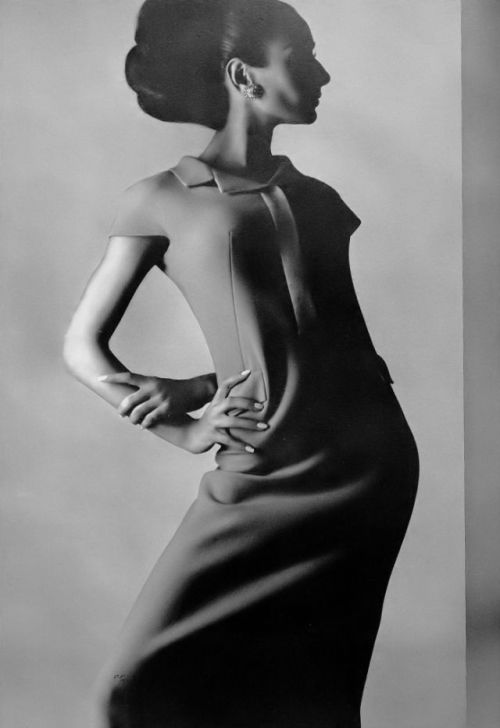 Photos Of Naty Abascal As A Model In The 1960s.