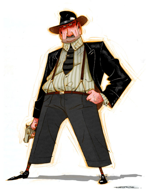 My private detective for “The Character Design Challenge”!