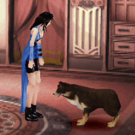 Rinoa & Angelo - Final Fantasy VIII, 1999.I’ve been playing this old favourite again, and I love