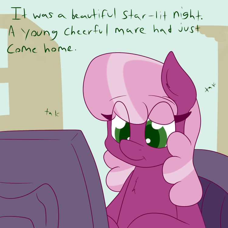 xD Poor Cheeri~ &gt;w&lt;