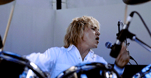 marthankent:Ben Hardy as Roger Taylor during the We Are The Champions performance at Live-Aid in Boh