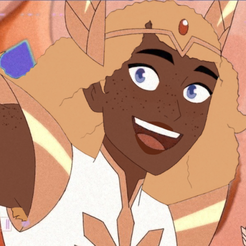 Some icon edits of Adora! I headcanon her as Melanesian!