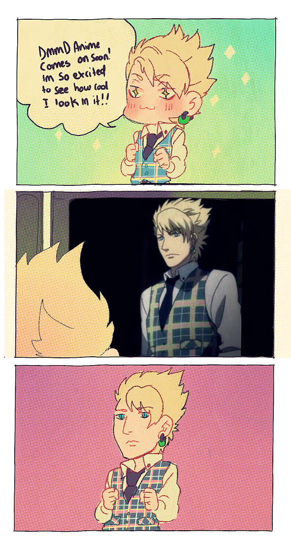 mookie000:  get excited for the dmmd anime today 