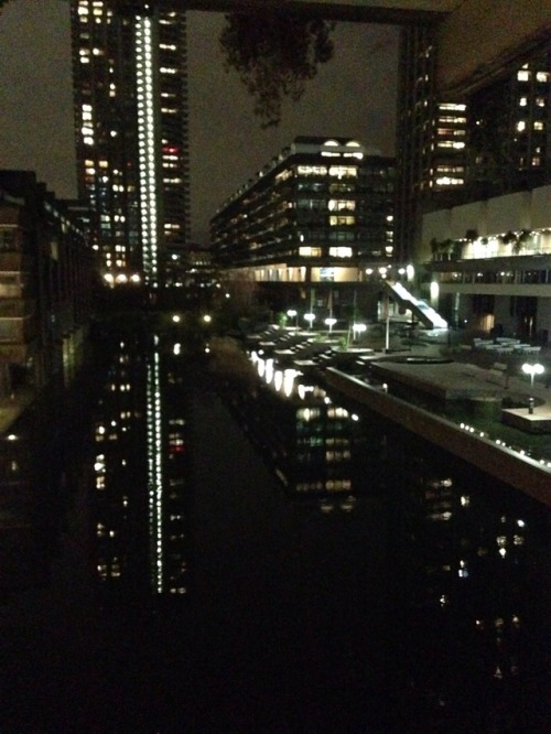 View from the Barbican, London, UK