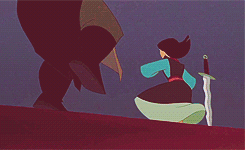 gillieswest:  Disney Animated Movie Challenge: [2/10] Movies - Mulan  “I’ve heard a great deal about you, Fa Mulan. You stole your fathers armour, ran away from home, impersonated a soldier, deceived your commanding officer, dishonoured the Chinese
