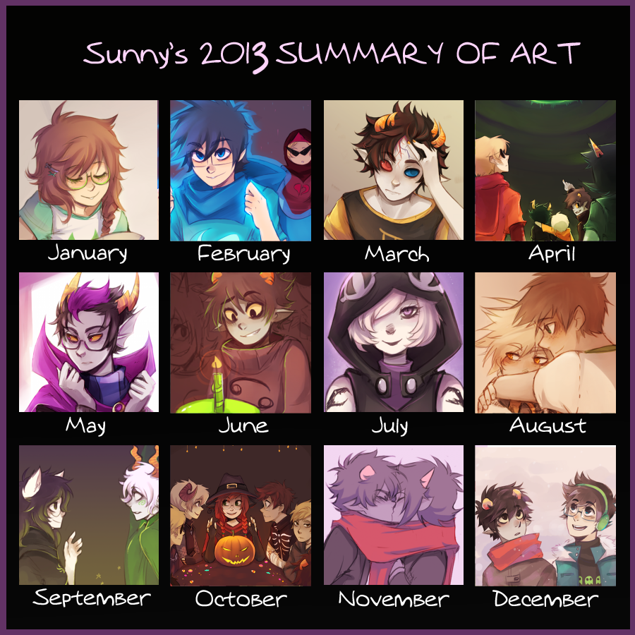 I do this meme every year but then I always forget to post it lma o2012 and 2013
