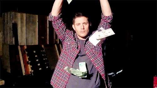 JENSEN + MISHA + MONEY?  LITERALLY EVERYTHING I WANT IN LIFE