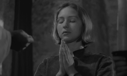 sesiondemadrugada:The Trial of Joan of Arc (Robert Bresson, 1962).