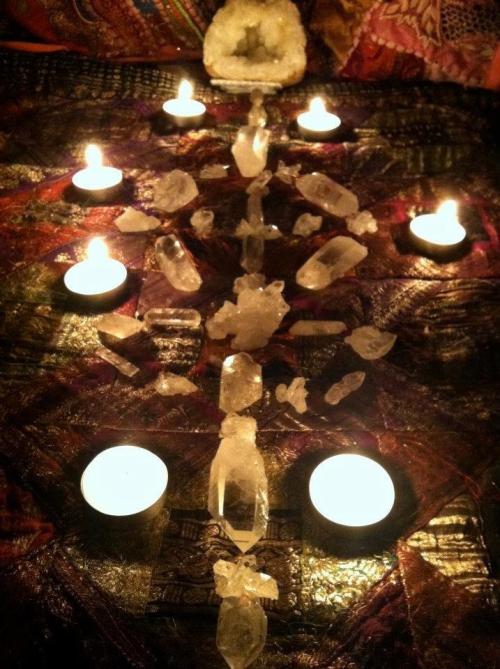 Quartz Crystal Grid 