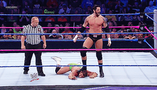 hotwrestlingmen:    Wade Barrett v/s Brandon GroomWWE SmackDown (October 5th, 2012)  