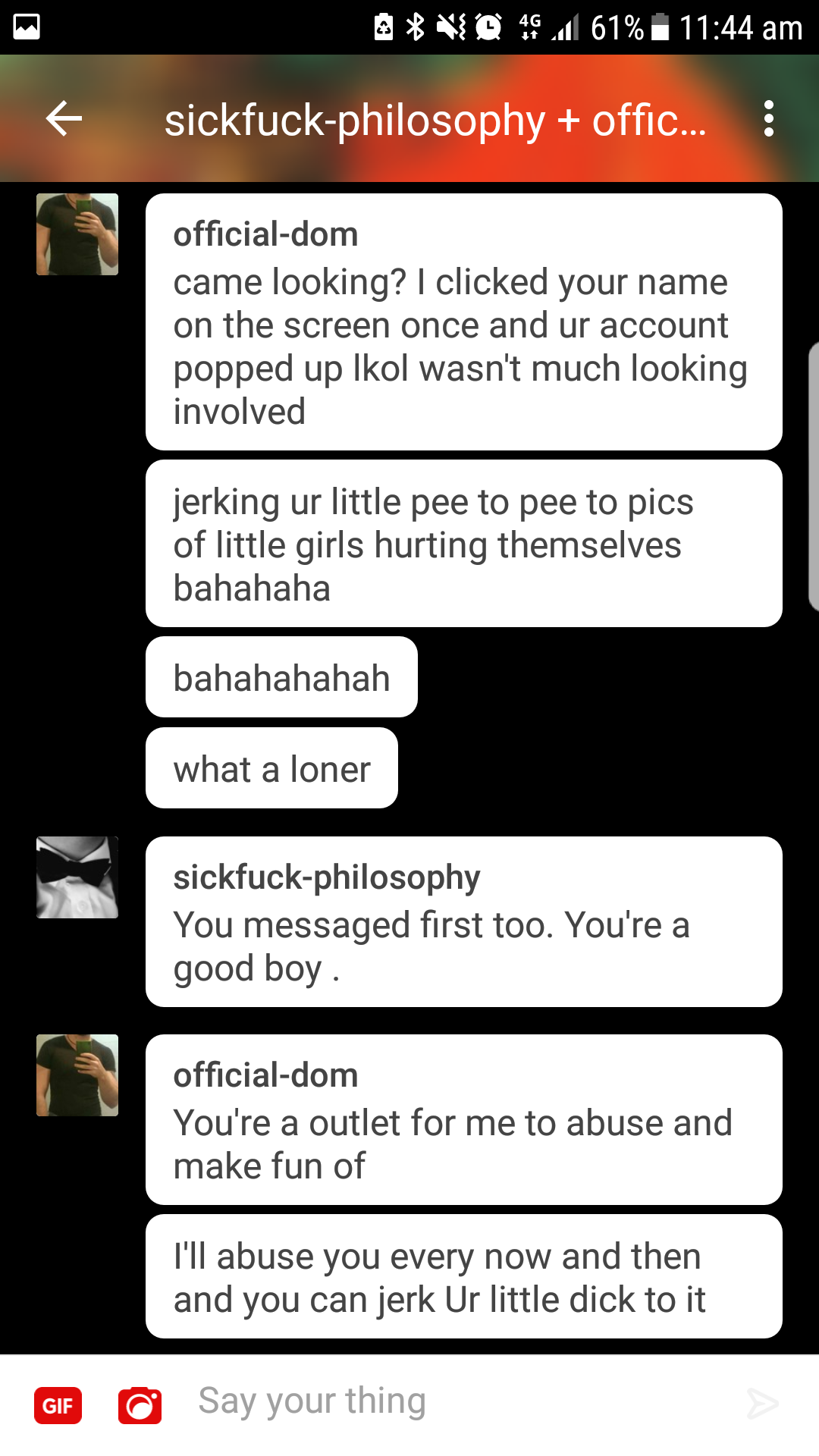 i-want-spankings:  sickfuck-philosophy:  This guy is adorable.  @toodomforyou  LMFAO