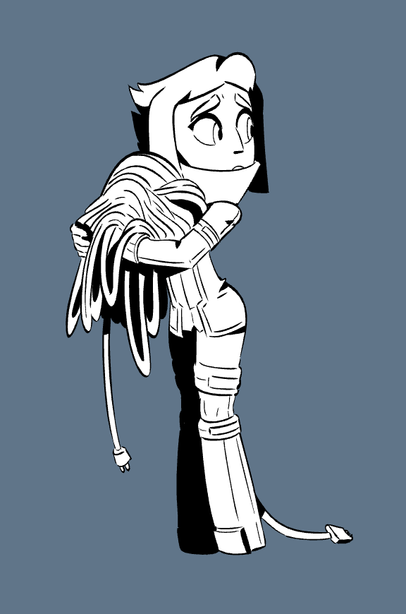 elenamanetta:  I drew this for someone on /co/ ages ago. It was their original character