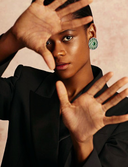 flawlessbeautyqueens:Letitia Wright photographed