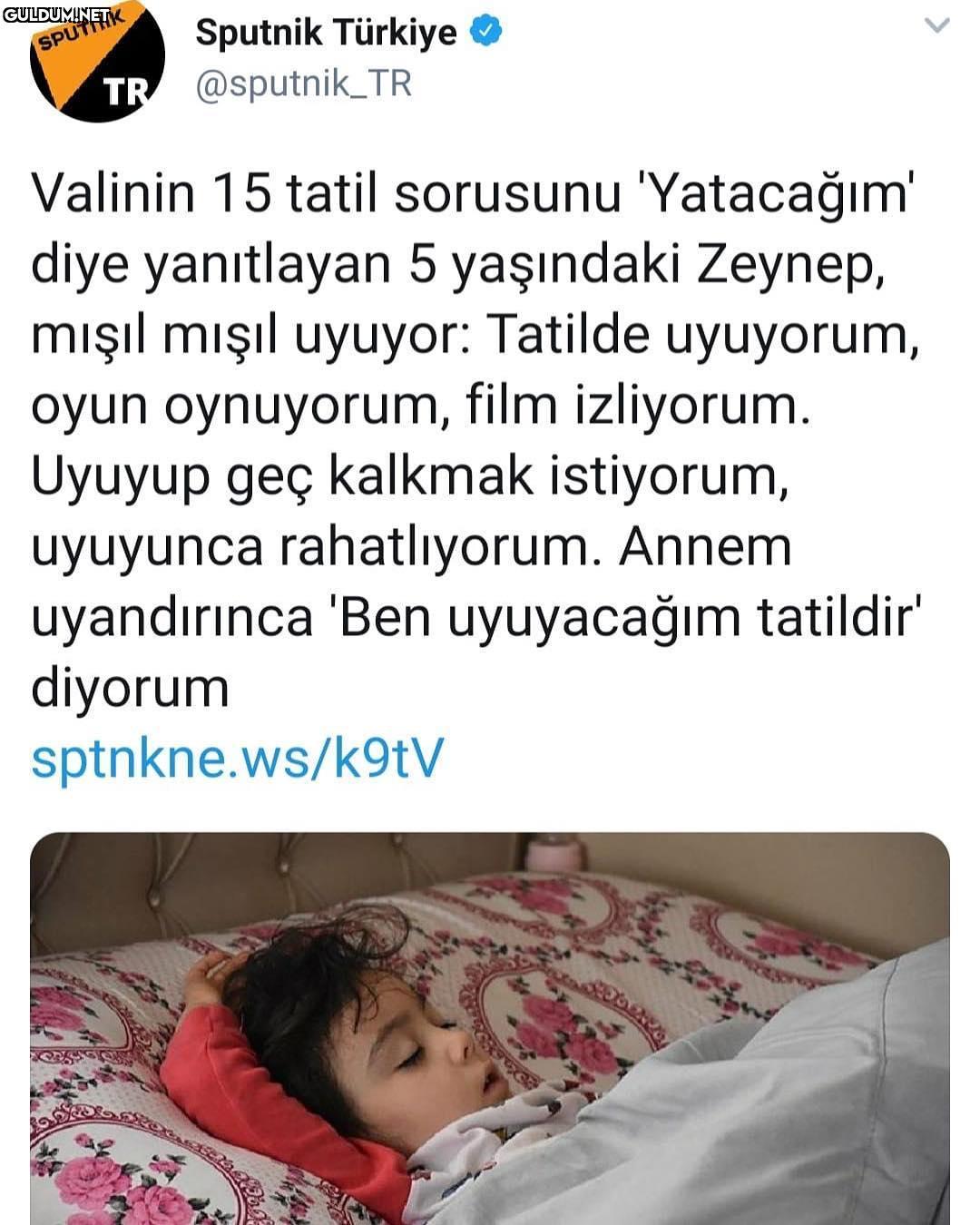 Valinin 15 tatil sorusunu...