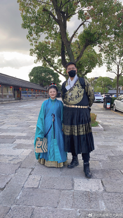 chinese hanfu on xitang hanfu cultural week by 小太阳爱吃火锅呀