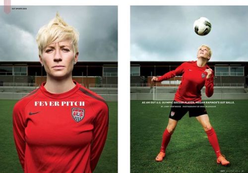 MEGAN RAPINOE PRINT GIVEAWAY!!! I woke up thinking #soccer. This #USWNT is definitely the #GOAT and 
