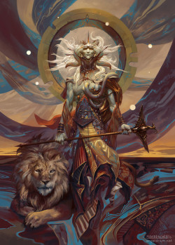 impfaust:   “Bring down the sky on me,Take me blindly, make me see…”   Artwork: “Samyaza&quot; by Peter Mohrbacher. 