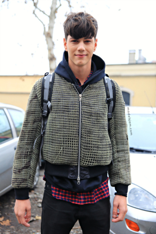 modelsjam:  Simone Nobili, Milano, January 2013 