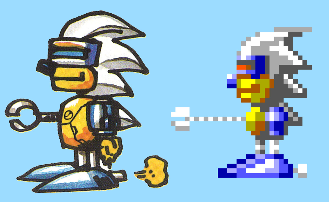 Mecha Sonic (Sonic the Hedgehog 2) (8-bit)