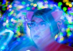 #Blacklight #Bokeh #Portrait With @Ashriiketchum