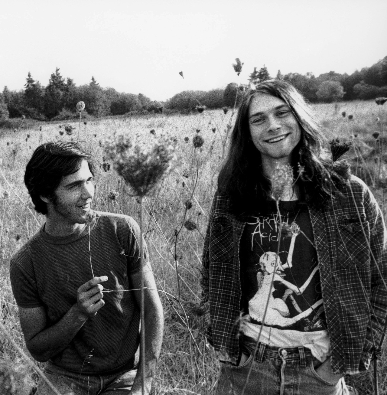 phineasforcobain:  Krist (with weed mike)  so tell me mr. cobain, what’s your