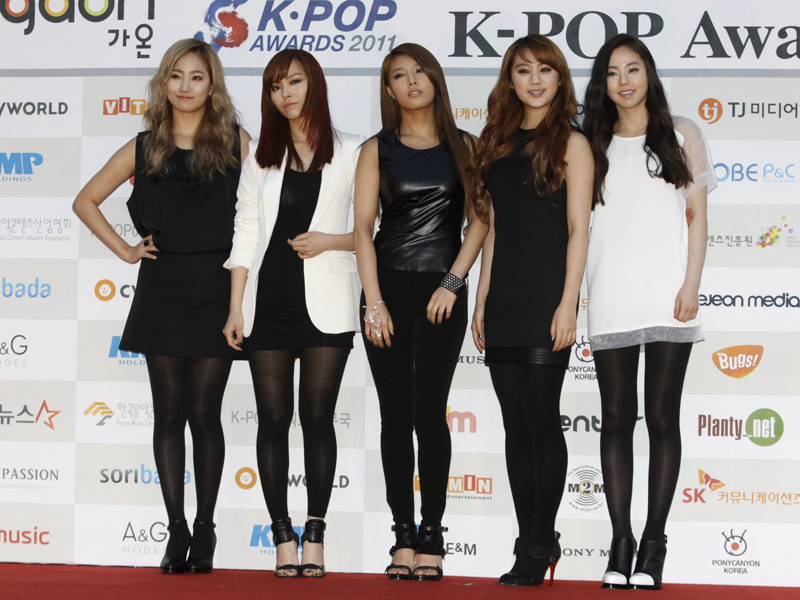 South Korean girl group Wonder Girls