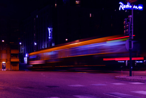 Night streets of Helsinki, FinlandCity of Night