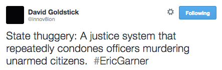 socialjusticekoolaid:BREAKING NEWS (12/3/14): They choked a man to death on video, and they still we