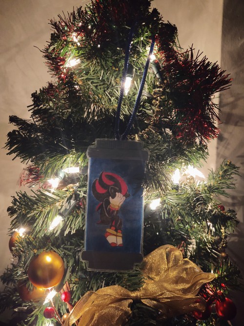 Shadow Christmas Ornament