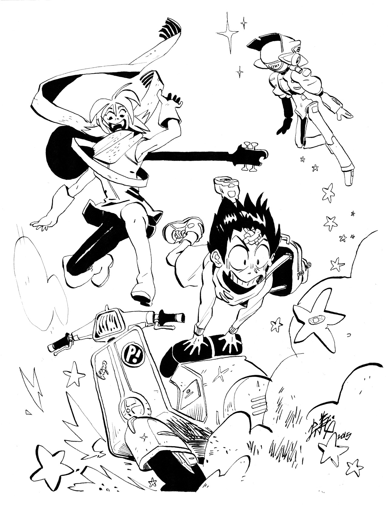 anthonyholden:  Some recent commissions. #Inktober is almost wrapping up! Hope everyone’s