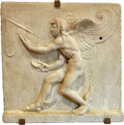 boysnmenart:  Kairos.  Marble. Roman work after the original by Lysippos ca. 350—330 B.C. Turin, Museum of Antiquities.                             