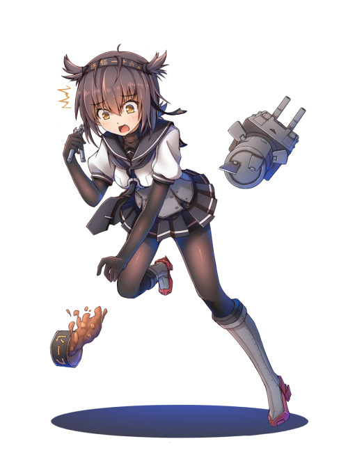 kancollegirls: 初月ちゃん by artist 凱依