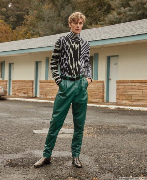 Vogue Man Arabia bets on model Lucky Blue Smith to star in the cover story captured by fashion photo
