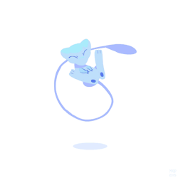 sketchinthoughts:  Have a shiny Mew! (deleted