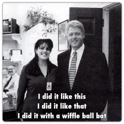 politiciansandhiphop:  Bill Clinton &
