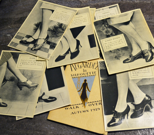 A recent antiquing trip yielded the most beautiful set of shoe photographs from 1929.The set is an a