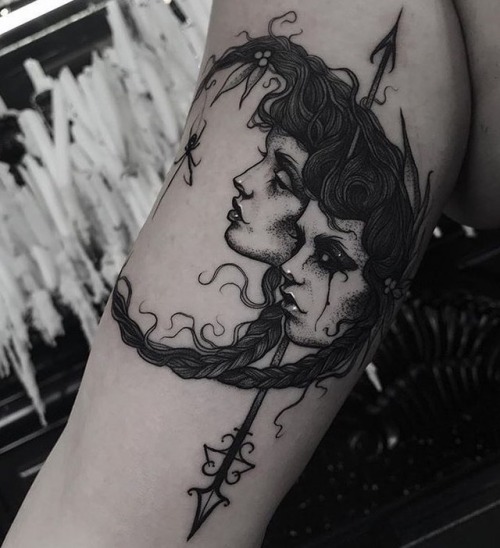 blacktattooing: By @mattwmurray  To submit your work use the tag #btattooing  And don’t forget