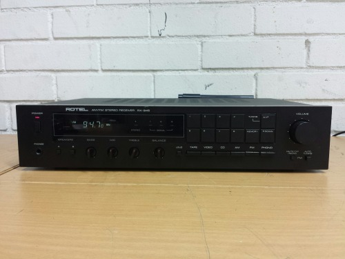 Rotel RX-850 AM/FM Stereo Receiver, 1984