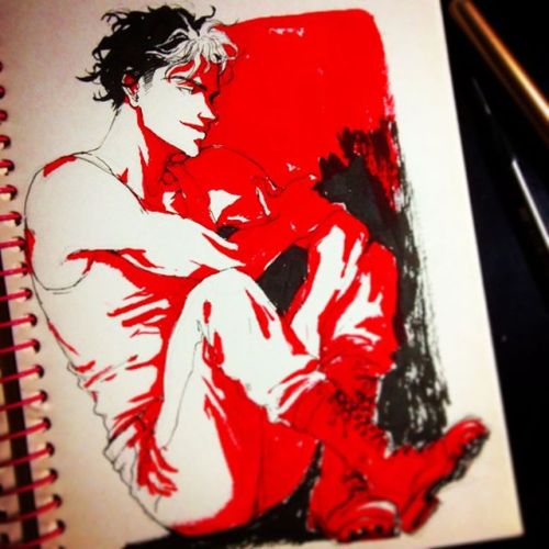 Today’s doodle#doodle #jasontodd #redhood