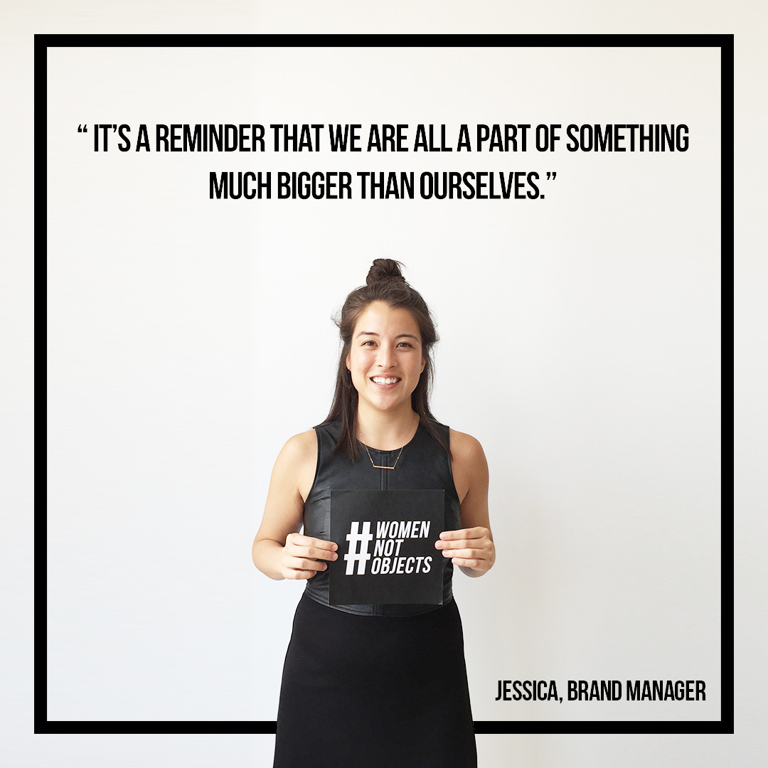 Introducing you to another member of Team WNO…meet Jessica! 👋
Jessica is one of our Brand Managers and has worked at Badger & Winters for almost one year (time flies!). She supports #WomenNotObjects because it gives her purpose and perspective.
Why...