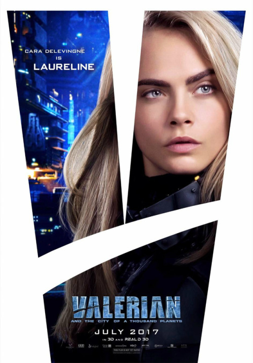 caradelevingne-source:New “Valerian and the City of a Thousand Planets” posters