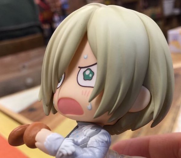 Ahhhh can’t wait for the colored prototype of the Yuri Nendoroid! &lt;3ETA: