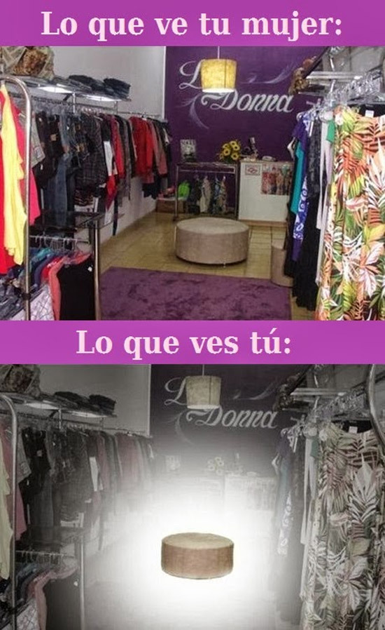 risasinmas:  De compras con tu mujer 