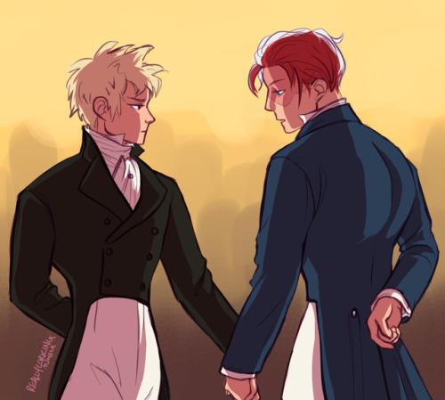 reallycorking: TDBK Week - Day 5: Dancing What if they danced together….in a regency au 