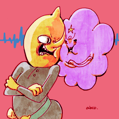 abco-jp:  “Candy Capers” arrived! They have got good chemistry.It was fun. But Lemongrab whispered “I had a bee eff eff… once….” made me feel sentimental. 
