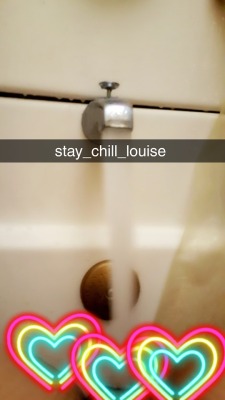 stay-chill-louise:  I took a vid of the water splashing down onto my sweet pussy, get me to 100  notes if you want me to post it 