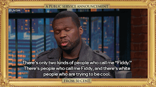 alpha-trill: dufax: 50 cent calling white people out on cultural appropriation
