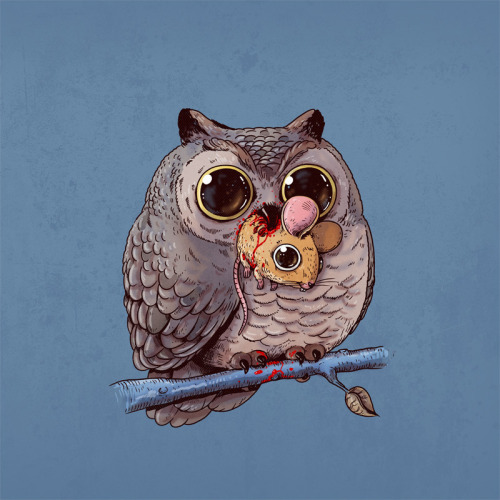 Adorable PredatorsIllustrations by ©Alex Solis